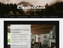 Tablet Screenshot of castellanofurniture.com
